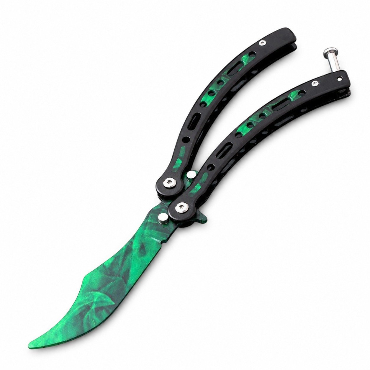 Butterfly practice knife folding unsharpened hand-throwing ornamental knife hand training knife