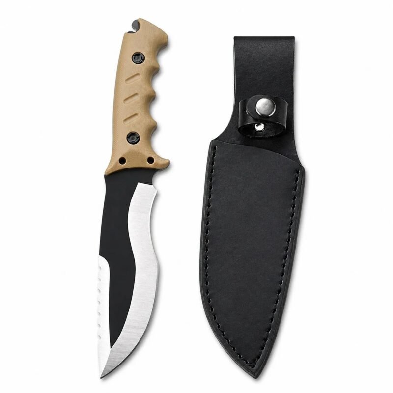 Outdoor Survival Knife &ndash; Fixed Blade Camping & Bushcraft Knife