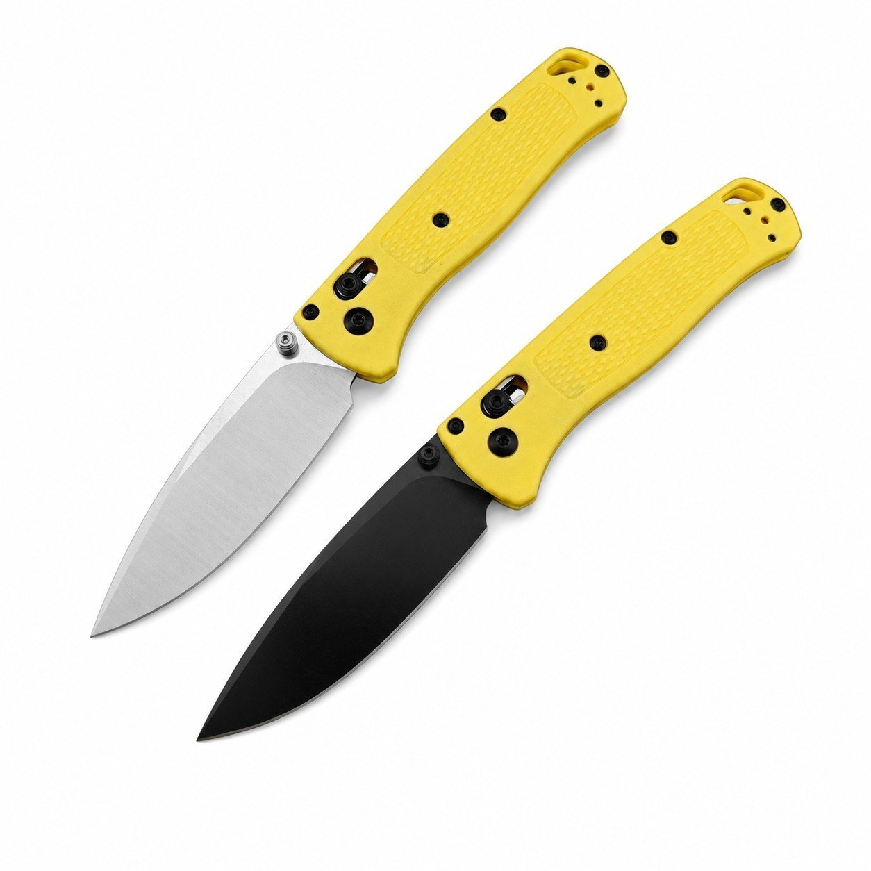 Yellow Stem Fold Folding Knife