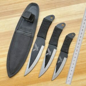 Practice Throwing Knife Set YF079-3 &ndash; 3-Piece, White
