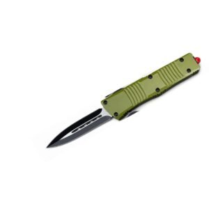 Green handle black double edge blade